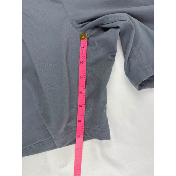 Free Fly Shorts Men's Size 36 utility II shorts chino performance zip pocket Blu - Picture 7 of 7